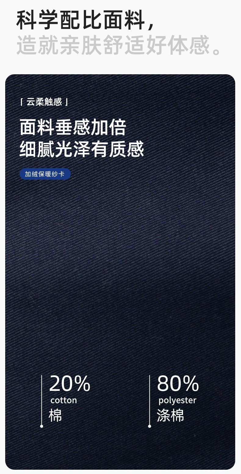 LJ-5835 冬季加絨工作服套裝男反光一體式保暖電焊工汽機(jī)修勞保服夾克定制(圖3)