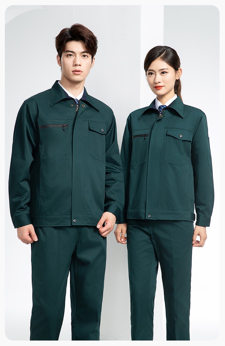 DM8051 長(zhǎng)袖秋冬加厚工作服定制印字男耐磨外套加厚冬季帶里襯勞保服上衣(圖14)