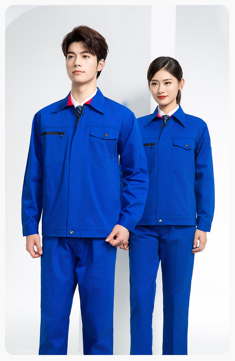 DM8051 長(zhǎng)袖秋冬加厚工作服定制印字男耐磨外套加厚冬季帶里襯勞保服上衣(圖13)