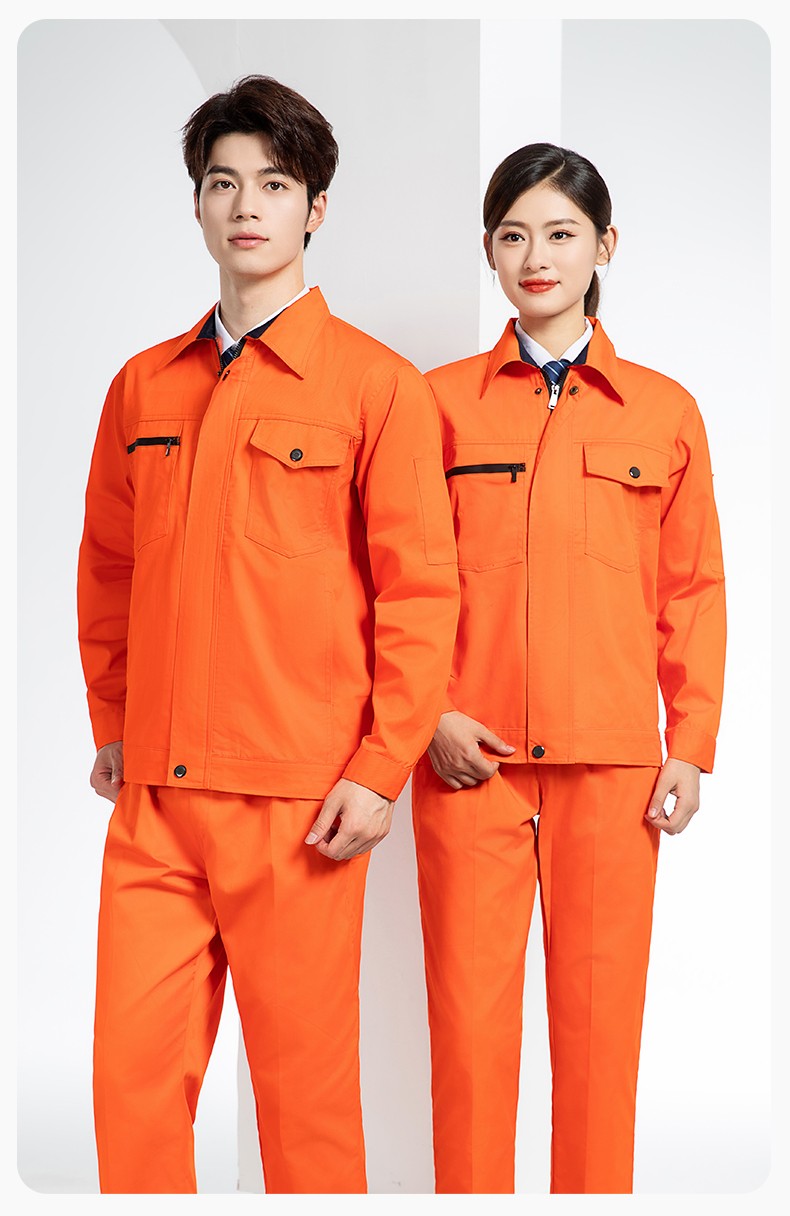 DM8051 長(zhǎng)袖秋冬加厚工作服定制印字男耐磨外套加厚冬季帶里襯勞保服上衣(圖18)