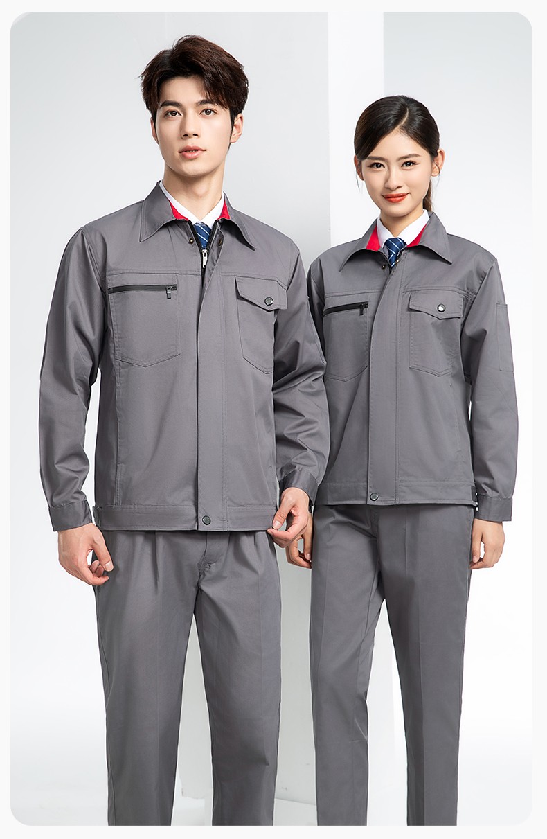 DM8051 長(zhǎng)袖秋冬加厚工作服定制印字男耐磨外套加厚冬季帶里襯勞保服上衣(圖20)