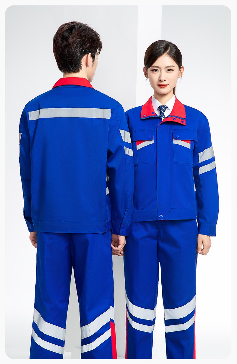 DM20149 春秋反光條長(zhǎng)袖工作服男路政環(huán)衛(wèi)園林綠化道路救援反光勞保服定制(圖16)